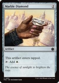 Marble Diamond - Commander: Foundations - Magic: The Gathering card