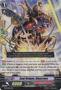 Seal Dragon, Rinocross - BT11: Seal Dragons Unleashed - Cardfight Vanguard card