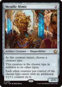 Metallic Mimic - Commander: Foundations - Magic: The Gathering card
