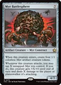 Myr Battlesphere - Commander: Foundations - Magic: The Gathering card