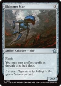 Shimmer Myr - Commander: Foundations - Magic: The Gathering card
