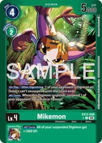 Mikemon (Limited Foil) - Chivalrous XIII - Digimon Card Game card