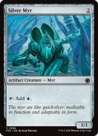 Silver Myr - Commander: Foundations - Magic: The Gathering card