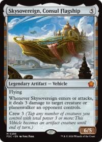 Skysovereign, Consul Flagship - Commander: Foundations - Magic: The Gathering card