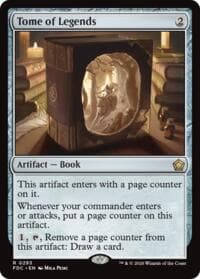 Tome of Legends - Commander: Foundations - Magic: The Gathering card