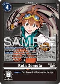Kota Domoto (Limited Foil) - Chivalrous XIII - Digimon Card Game card
