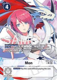 Mon (Alternate Art) - Chivalrous XIII - Digimon Card Game card
