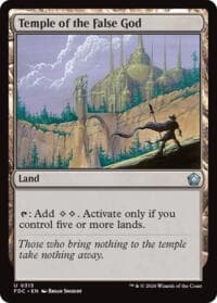 Temple of the False God - Commander: Foundations - Magic: The Gathering card