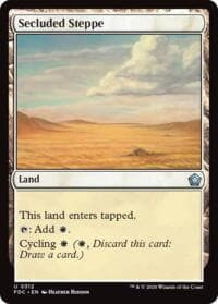 Secluded Steppe - Commander: Foundations - Magic: The Gathering card