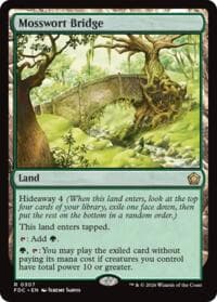 Mosswort Bridge - Commander: Foundations - Magic: The Gathering card