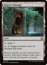 Rogue's Passage - Commander: Foundations - Magic: The Gathering card