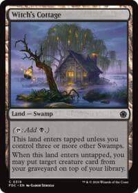 Witch's Cottage - Commander: Foundations - Magic: The Gathering card
