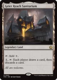 Geier Reach Sanitarium - Commander: Foundations - Magic: The Gathering card