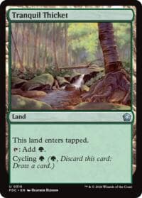 Tranquil Thicket - Commander: Foundations - Magic: The Gathering card