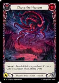 Cleave the Heavens - GEM Pack 6 - Flesh and Blood TCG card