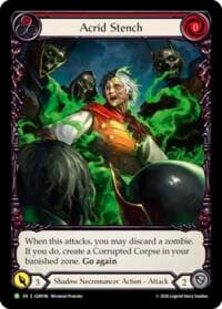 Acrid Stench - GEM Pack 6 - Flesh and Blood TCG card