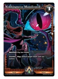 Nothingness Manifesting - Nexus of Power - Alpha Clash card