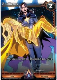 Resiliency - Nexus of Power - Alpha Clash card
