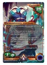 Harmonisworn, Attack Ready - Nexus of Power - Alpha Clash card