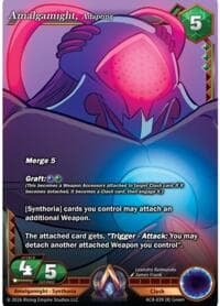 Amalgamight, Adapting - Nexus of Power - Alpha Clash card