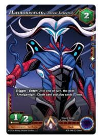 Harmonisworn, Threat Detected - Nexus of Power - Alpha Clash card