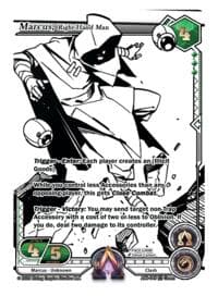 Marcus, Right-Hand Man (Ink) - Nexus of Power - Alpha Clash card
