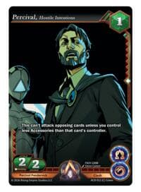 Percival Pendervick, Hostile Intentions - Nexus of Power - Alpha Clash card