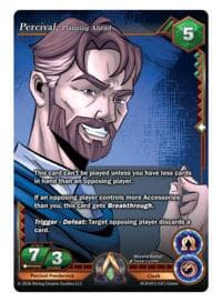 Percival Pendervick, Planning Ahead - Nexus of Power - Alpha Clash card