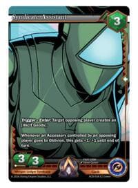 Snydicate Assisstant - Nexus of Power - Alpha Clash card