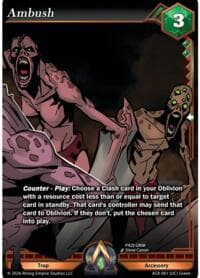 Ambush - Nexus of Power - Alpha Clash card