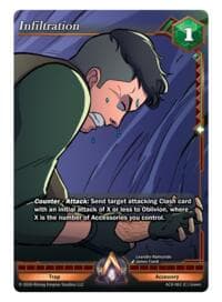 Infiltration - Nexus of Power - Alpha Clash card