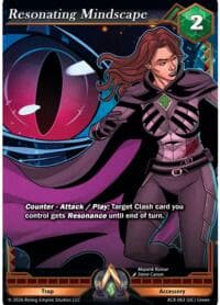Resonating Mindscape - Nexus of Power - Alpha Clash card