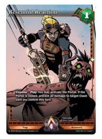 Resentful Reaction - Nexus of Power - Alpha Clash card