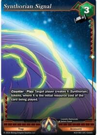 Synthorian Signal - Nexus of Power - Alpha Clash card