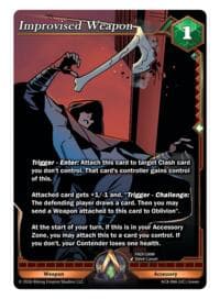 Improvised Weapon - Nexus of Power - Alpha Clash card