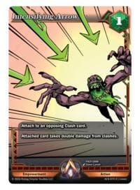 Intensifying Arrow - Nexus of Power - Alpha Clash card
