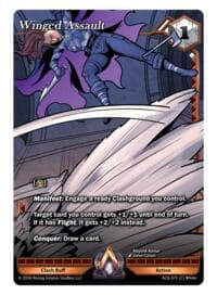 Winged Assault - Nexus of Power - Alpha Clash card