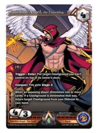 Guardian Angel, the Unyielding - Nexus of Power - Alpha Clash card