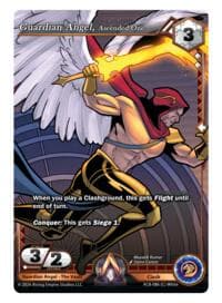 Guardian Angel, Worthy Opponent - Nexus of Power - Alpha Clash card