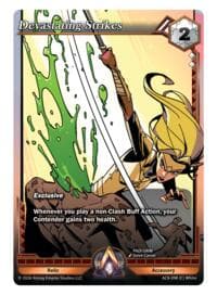 Devastating Strikes - Nexus of Power - Alpha Clash card