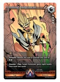 Crushing Judgment - Nexus of Power - Alpha Clash card