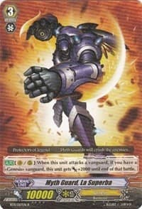 Myth Guard, La Superba - BT11: Seal Dragons Unleashed - Cardfight Vanguard card