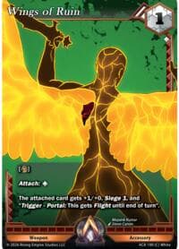 Wings of Ruin - Nexus of Power - Alpha Clash card