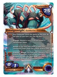 Amalgamight, Synthorian Guardian - Nexus of Power - Alpha Clash card