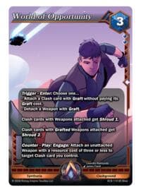 World of Opportunity - Nexus of Power - Alpha Clash card