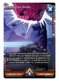 Synthorian Strike - Nexus of Power - Alpha Clash card