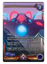 Amalgamight, Swarming - Nexus of Power - Alpha Clash card