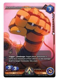Gearwin, Diminishing Punch - Nexus of Power - Alpha Clash card