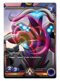 Harmonisworn, Incoming Threat - Nexus of Power - Alpha Clash card