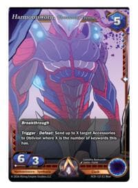 Harmonisworn, Threatening Presence - Nexus of Power - Alpha Clash card